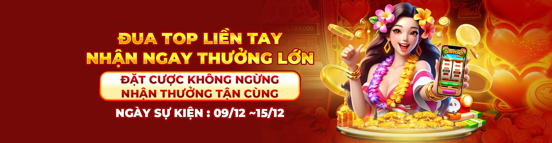 Đua top liền tay nhận thưởng cùng nohu90.